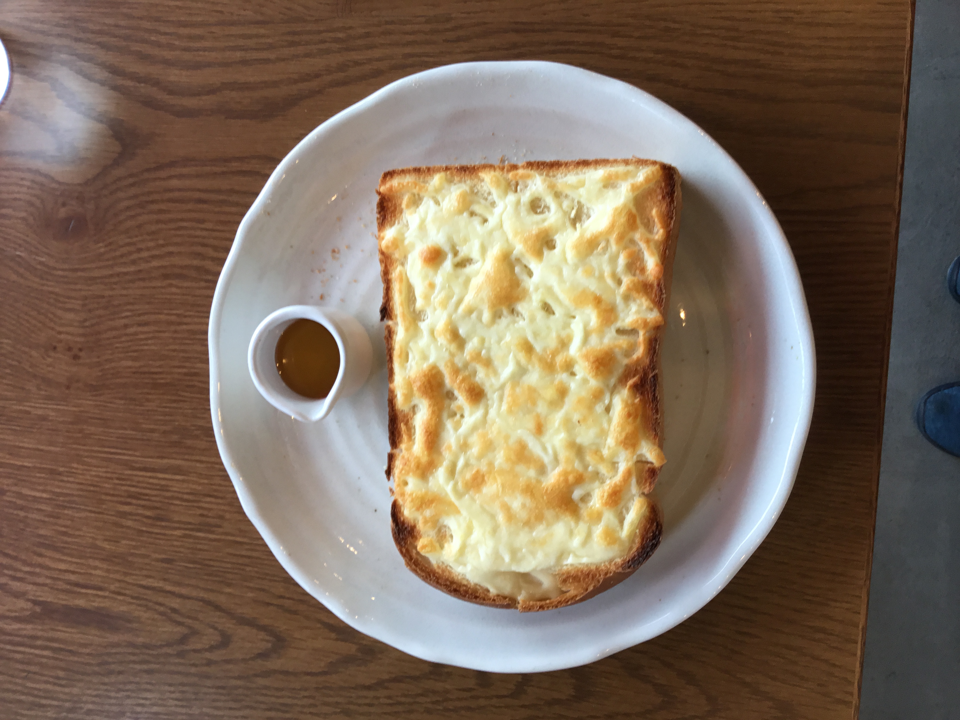 チーズハニートースト、はじめました。朝食に❗️ランチに‼️
